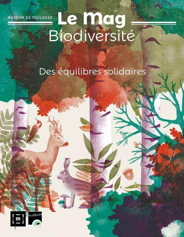 couverture du mag de l'expo Biodiversité