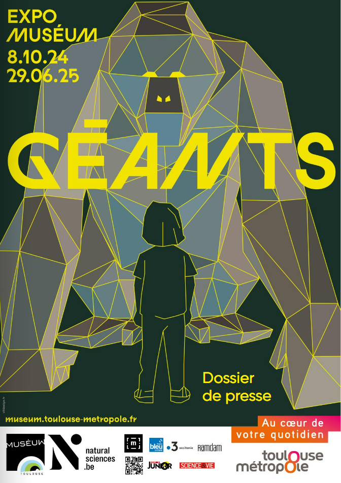 affiche expo Géants