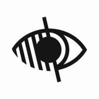 pictogramme déficient visuel