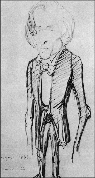 portrait de Frédéric Chopin