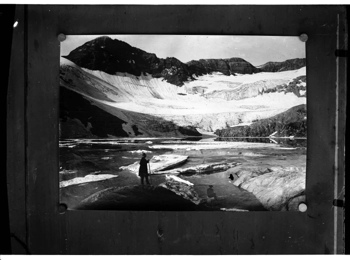 Lac et glacier du Portillon