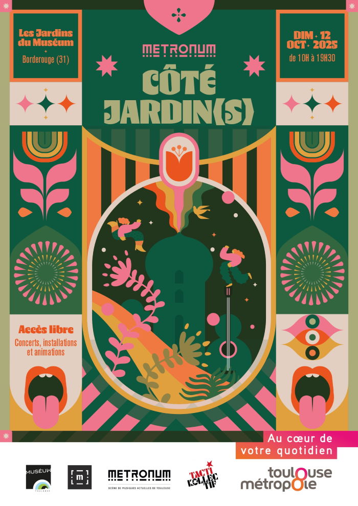 Metronum coté jardins