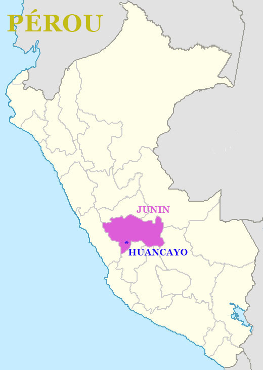 carte du Perou